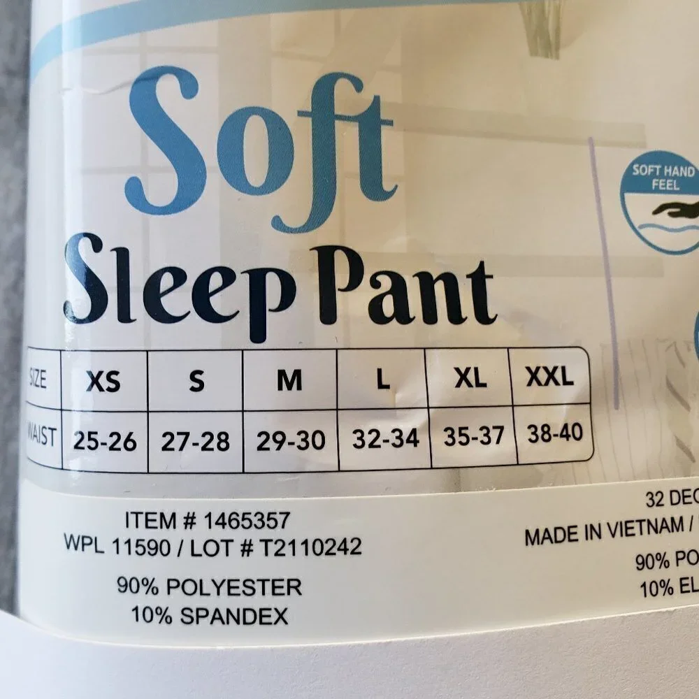 NWT - (2-pack) 32 Degrees Cool Ladies' Soft Lounge Sleep Pants - Size Small